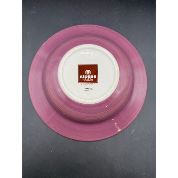 Stokes Sur La Table “Buono Vino” Single Bowl – Wine Grapes Purple - Picture 9 of 9